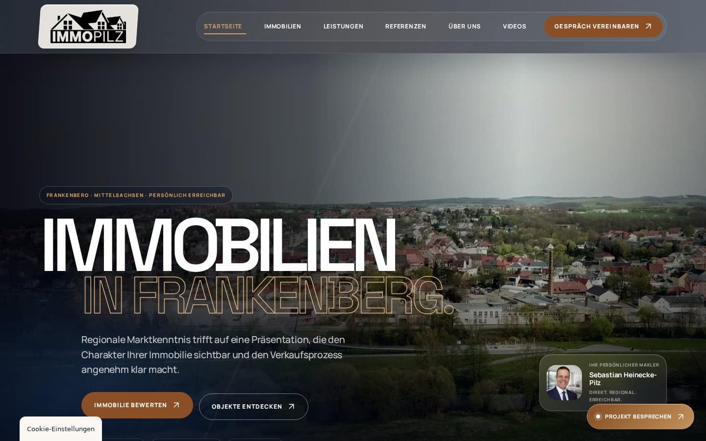 Website-Referenz IMMOPILZ